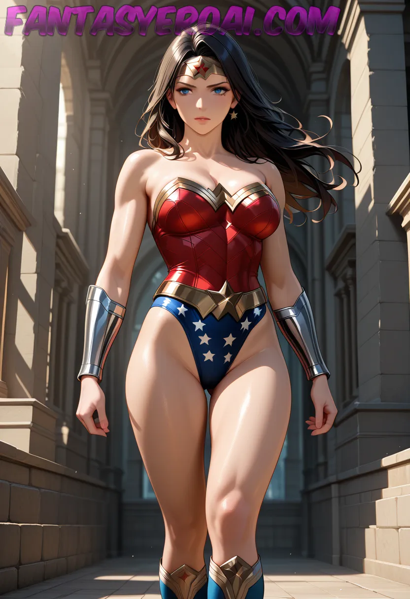 Arte hentai ilustración increíble de Cleopatra La Faraona Seductora generado por IA