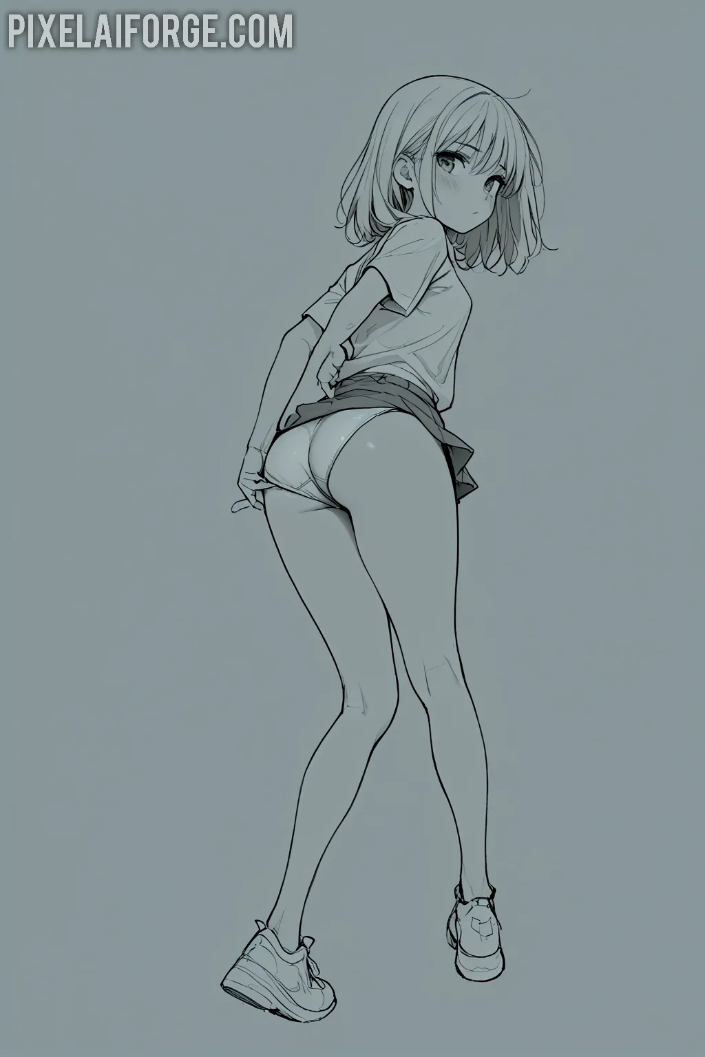 Arte hentai ilustración increíble de Experimento Quimico Pasion generado por IA