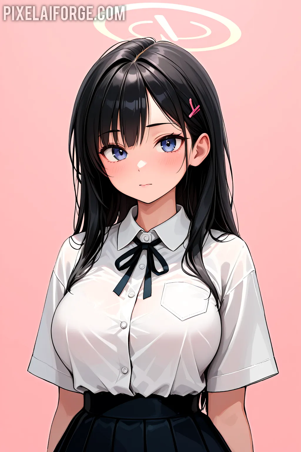 Arte hentai ilustración increíble de Huawei Watch generado por IA