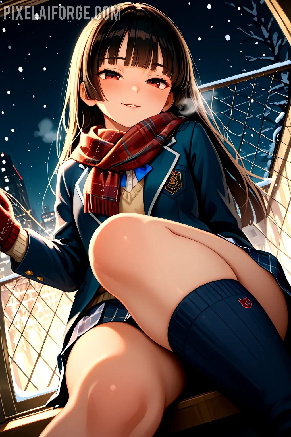 Arte hentai ilustración increíble de Huevos Frescos generado por IA