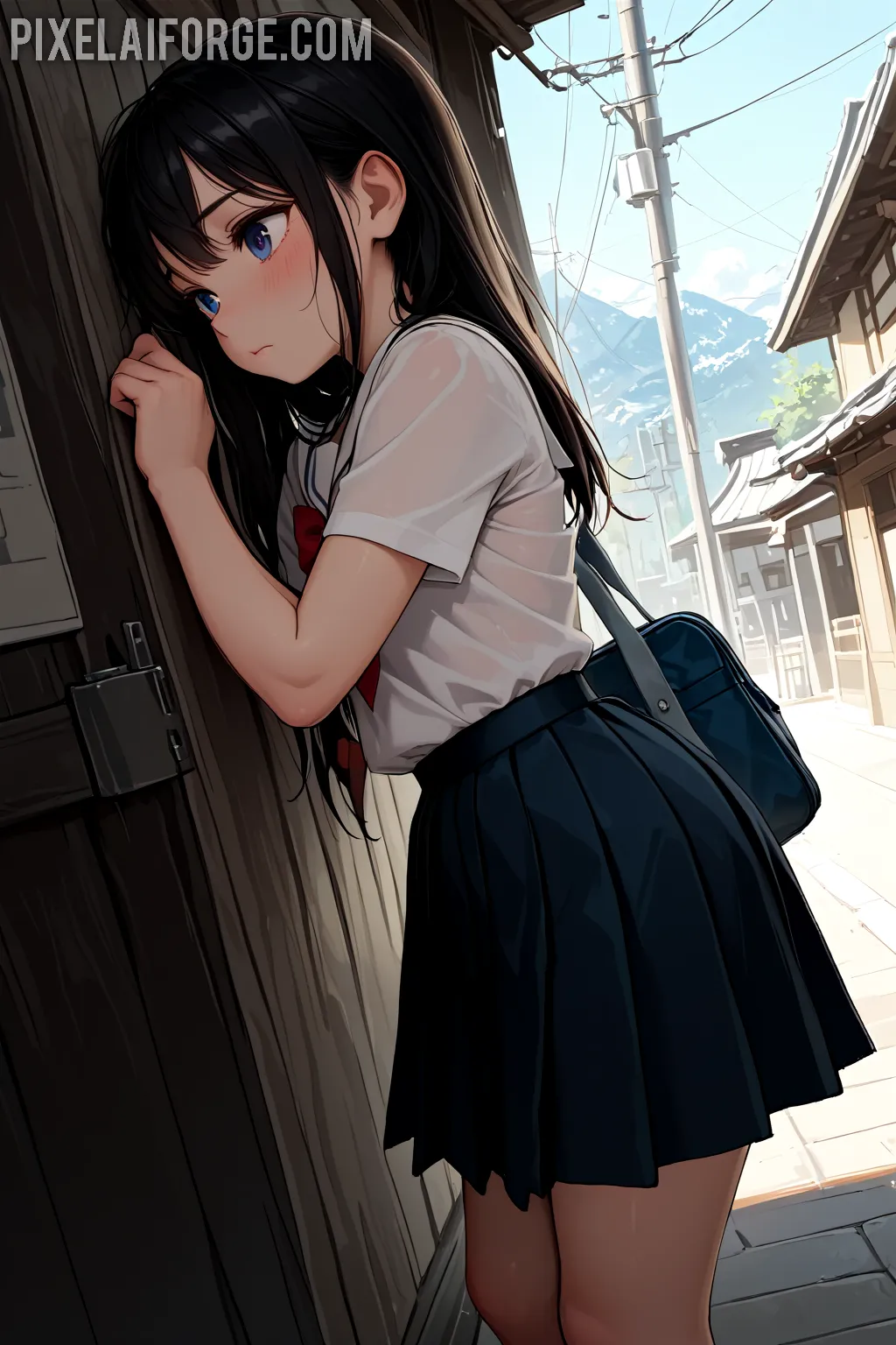 Arte hentai ilustración increíble de Michelle Monaghan Enormes Tetas Compartidas generado por IA