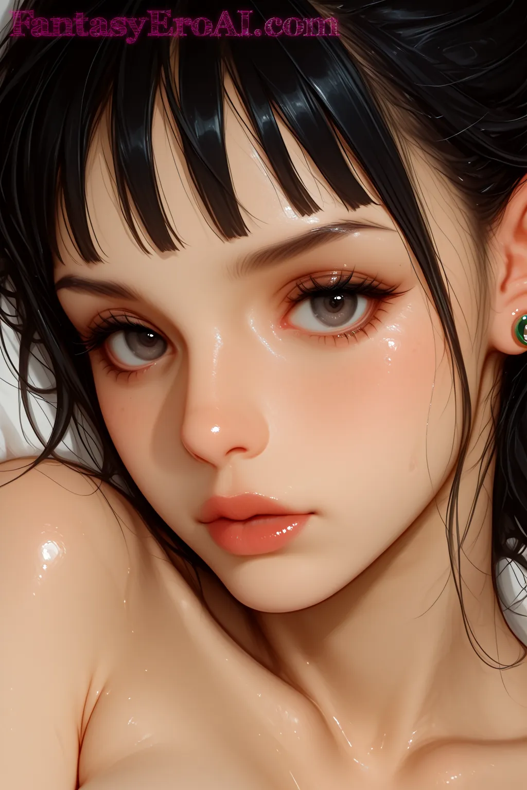 Arte hentai ilustración increíble de Nicehash Hackeado generado por IA