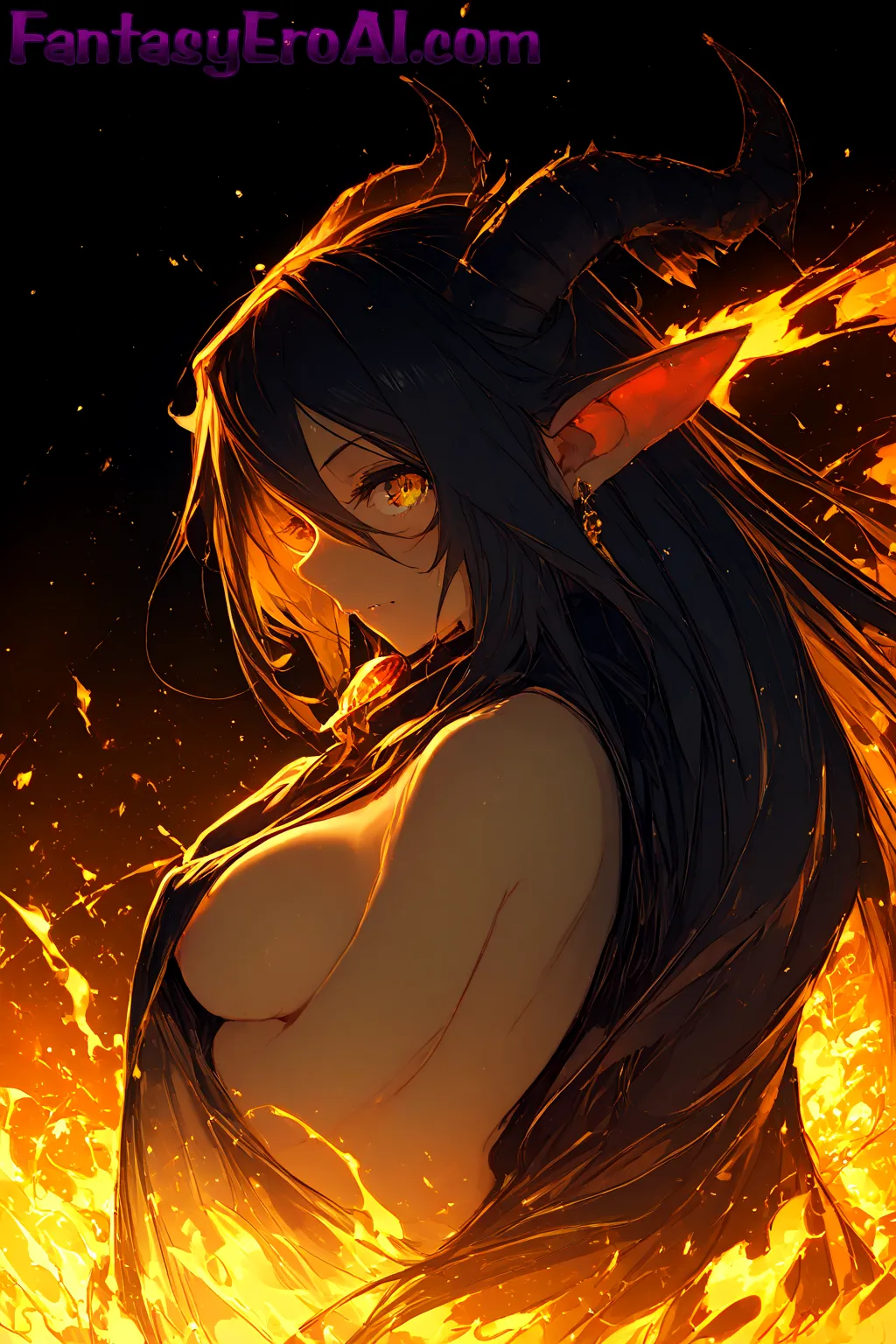 Arte hentai ilustración increíble de Paedocypris Progenetica generado por IA