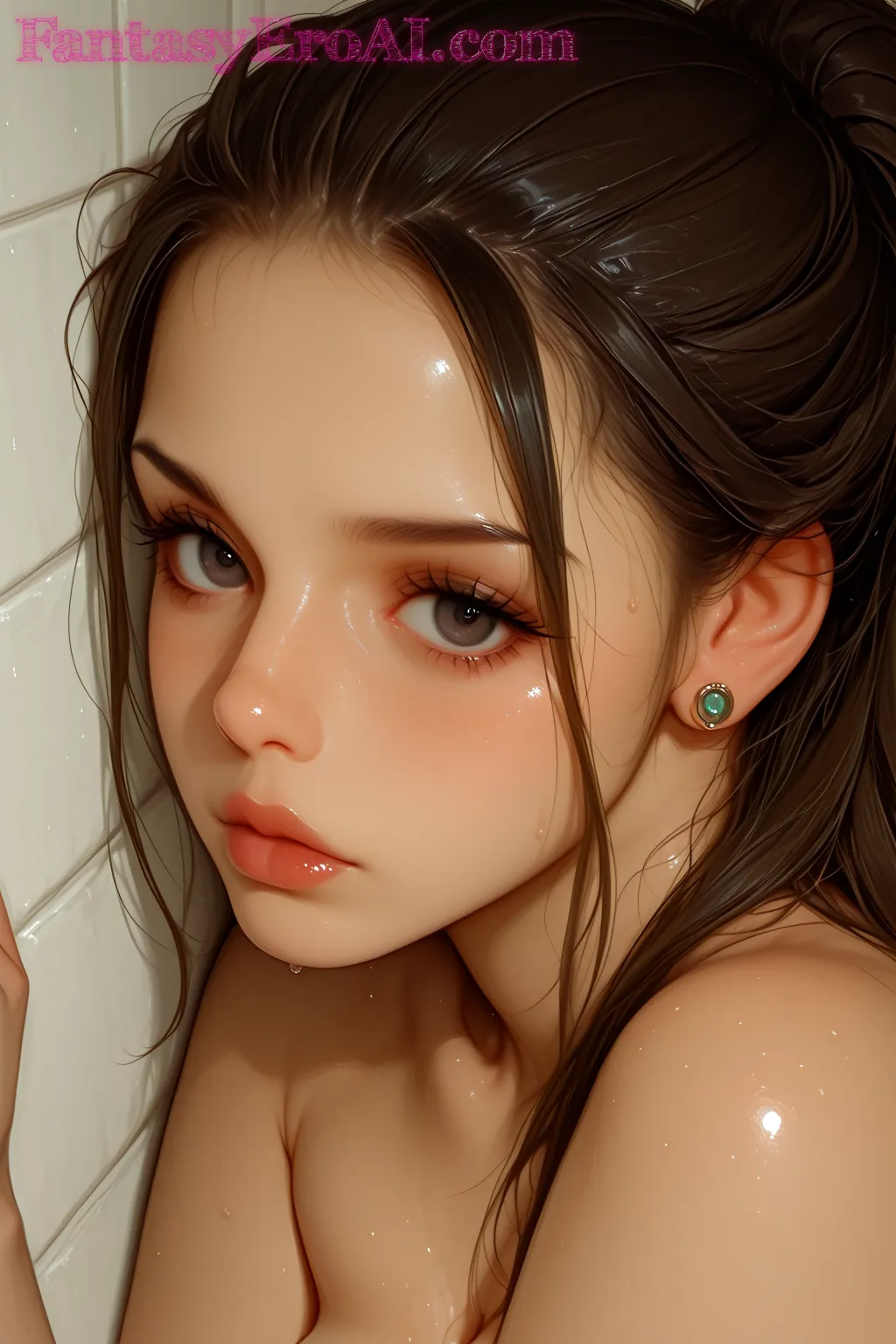 Arte hentai ilustración increíble de Spotclean Proheat generado por IA