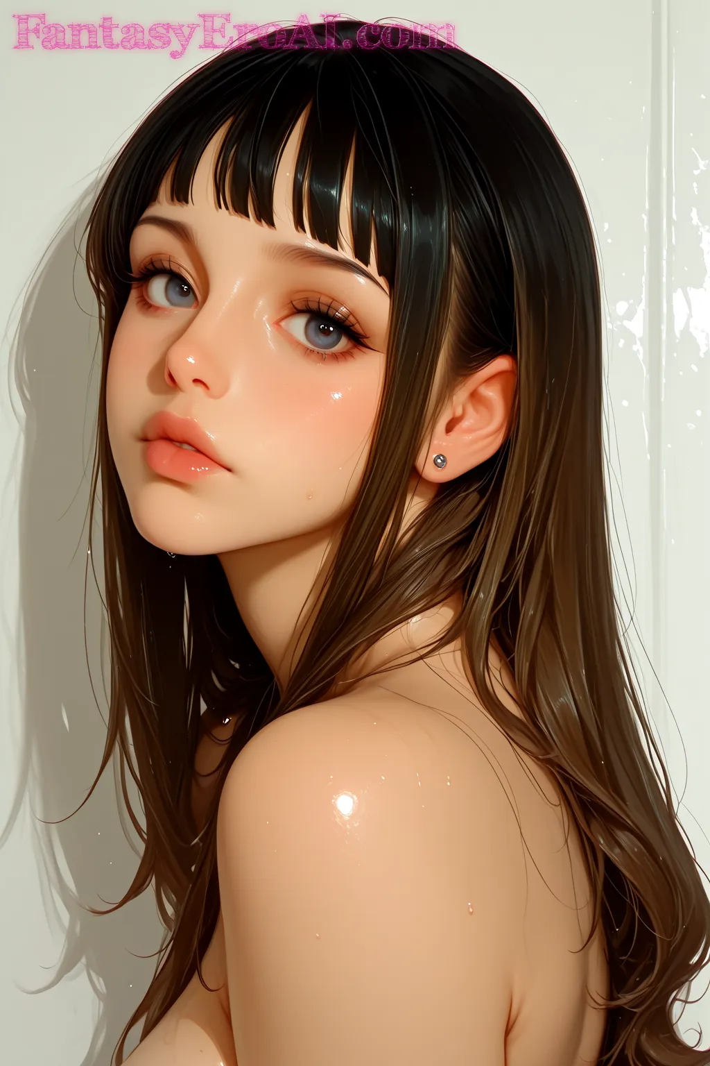 Arte hentai ilustración increíble de Webpub Ui generado por IA