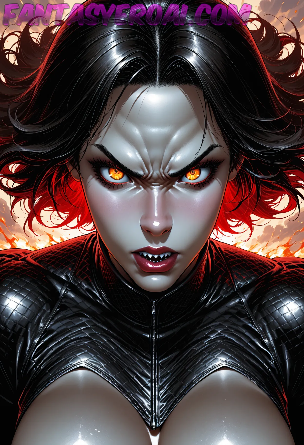 Arte hentai ilustración increíble de Comics Hentai Por Ia generado por IA