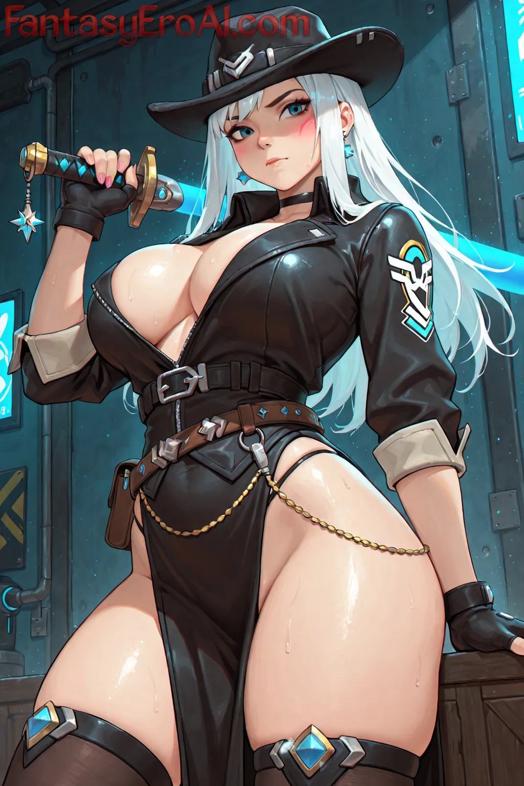 Arte hentai ilustración increíble de Hentai Ia Personajes Anime generado por IA