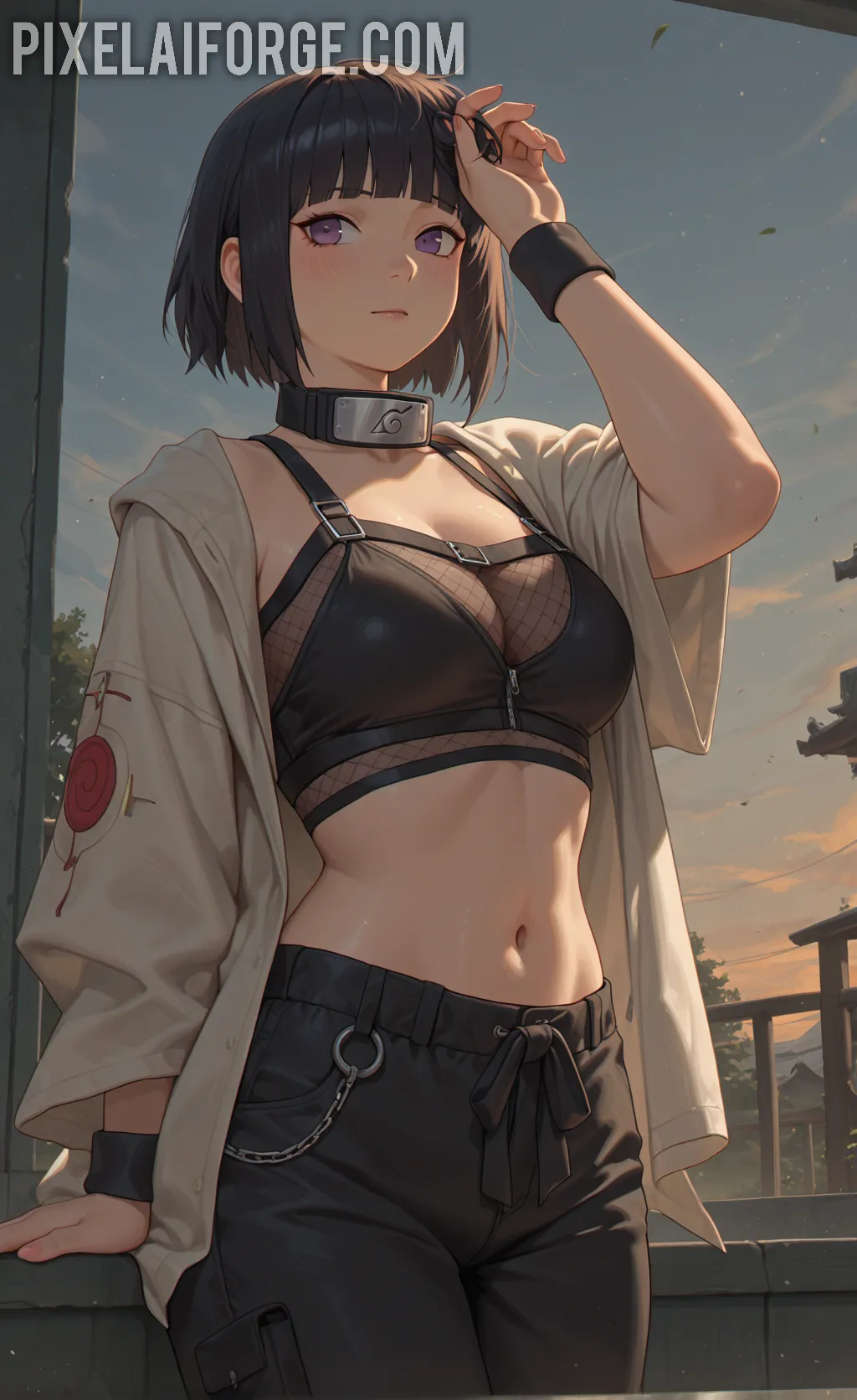 Arte hentai ilustración increíble de Restablecer La Contrasena generado por IA